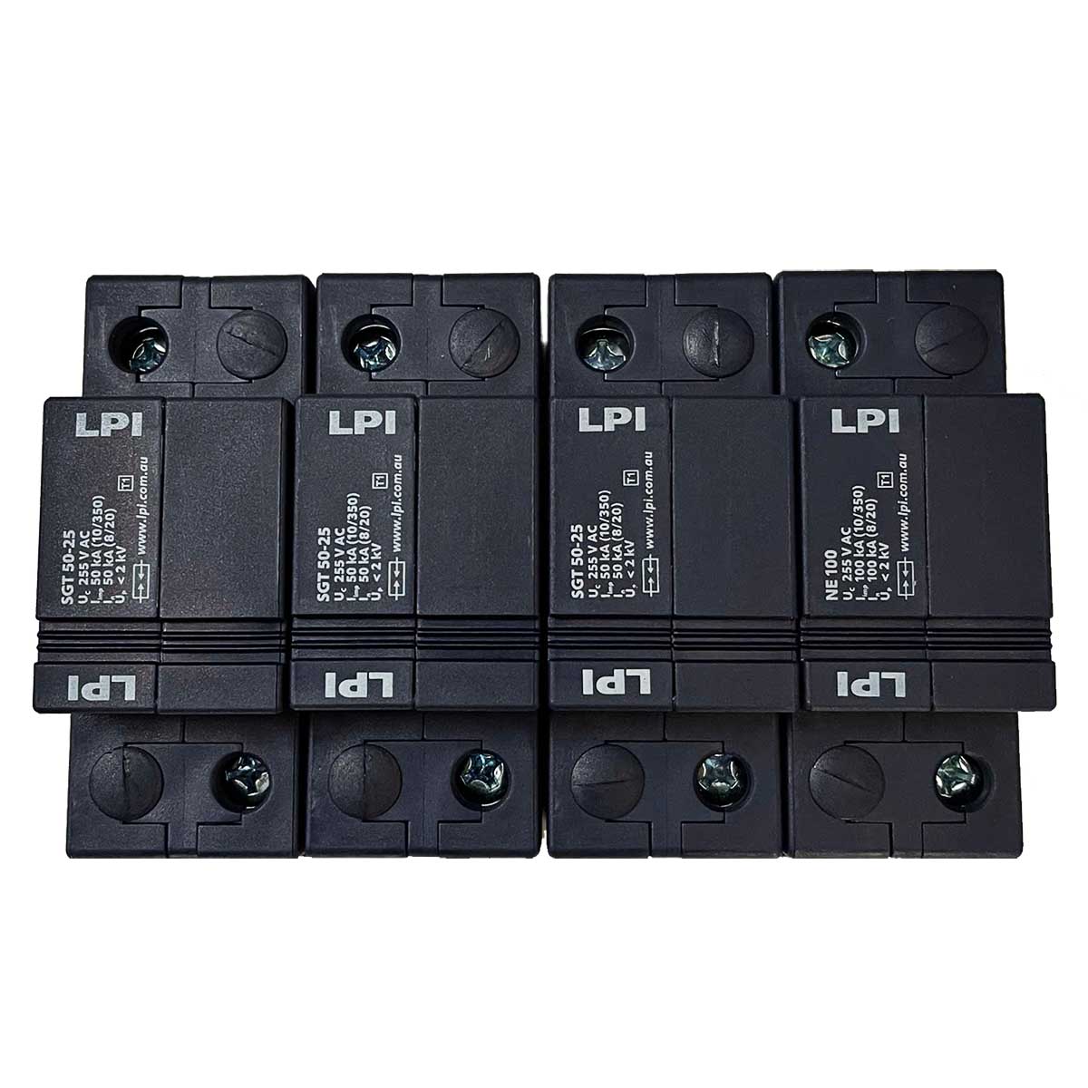 Bộ cắt sét lan truyền 3 pha 2 Bộ cắt sét lan truyền 3 pha