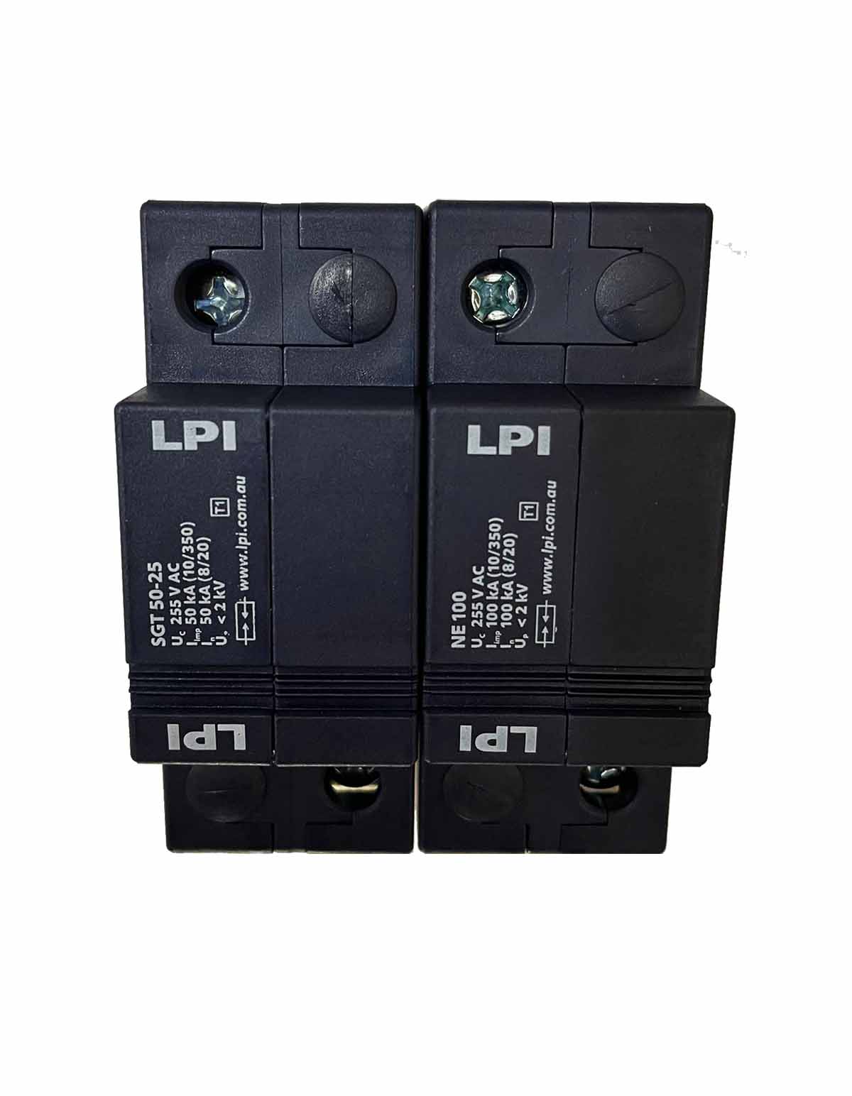 Bộ cắt sét lan truyền 1 pha 4 SGT50-25+NE100