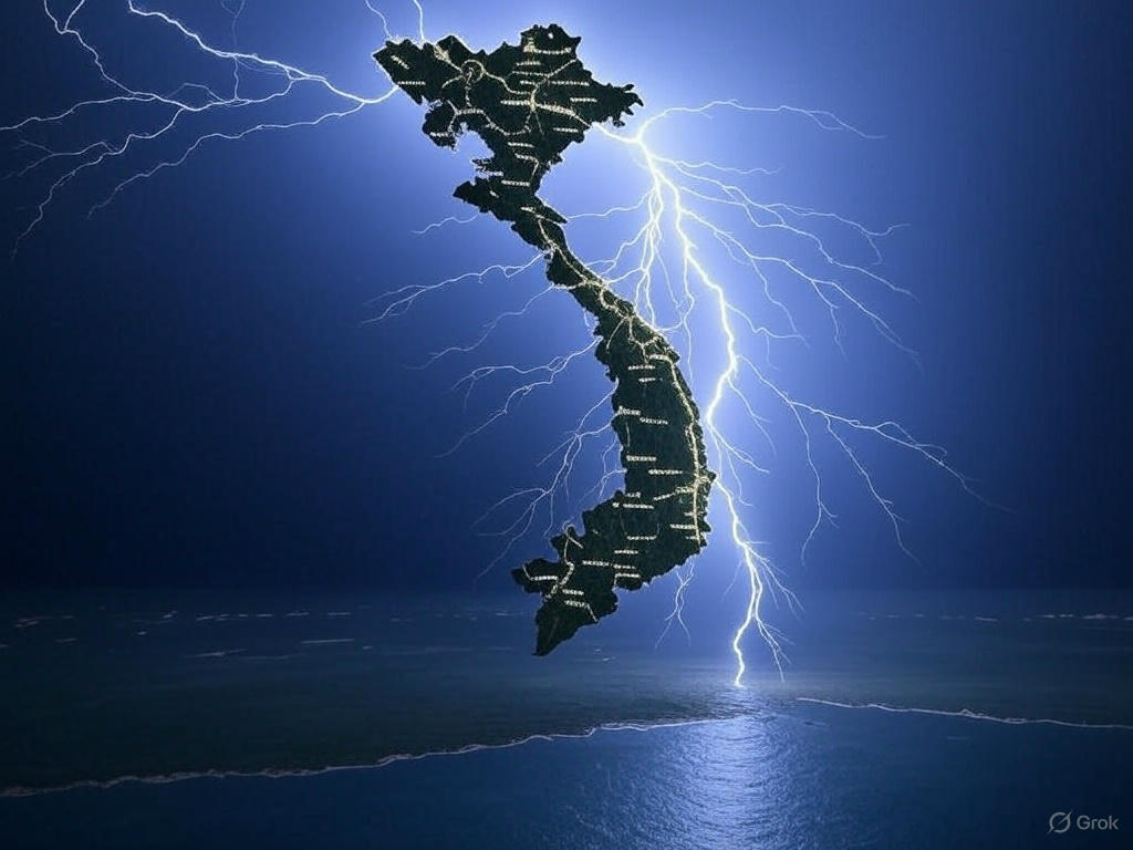 Bản đồ sét thời gian thực