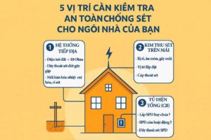 5 vị trí cần kiểm tra an toàn chống sét cho ngôi nhà bạn 21 5 vị trí cần kiểm tra an toàn chống sét