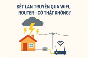 Sét Lan Truyền Qua Wifi, Router – Có Thật Không? Sự Thật Gây Sốc 24 sét lan truyền qua WiFi có thật không